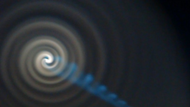 Mysterious Spiral of Light in Sky Over Norway