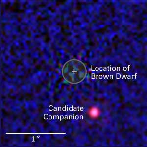 Hubble's Infrared Eyes Home in on Suspected Extrasolar Planet