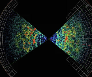 Galaxy patterns reveal missing link to Big Bang