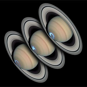 Saturn's Auroras Defy Scientists' Expectations