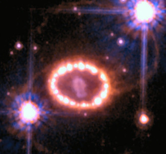 Exploding Star Left No Visible Core.