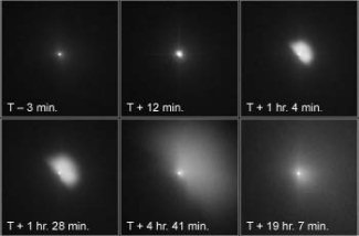 Hubble Captures Deep Impact's Collision with Tempel 1