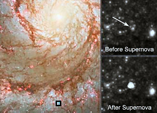 Hubble Pinpoints Doomed Star that Explodes as Supernova
