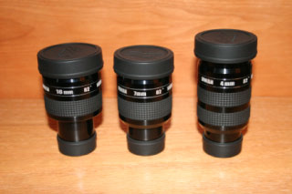 William Optics UWAN Eyepieces – 4mm, 7mm, 16mm