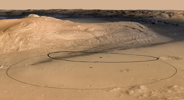 NASA Mars Rover Team Aims for Landing Closer to Prime Science Site