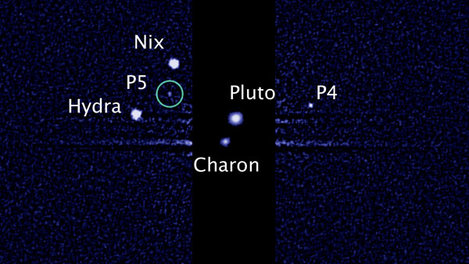 Fifth moon around Pluto