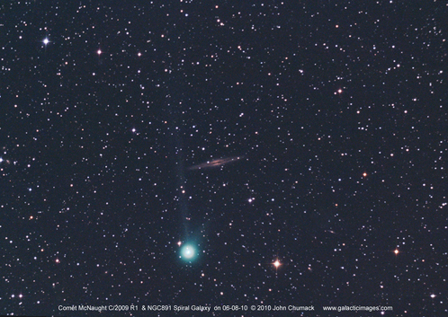 Comet McNaught C/2009 R1 is now visible