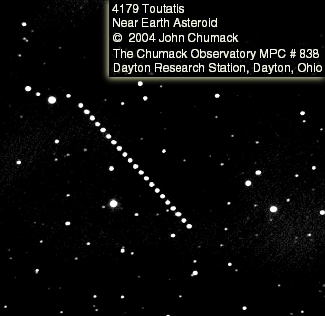 Near Earth Asteroid 4179 Toutatis