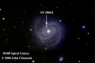Supernova dans M100 453