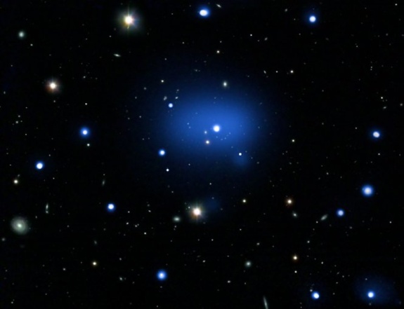 Galaxy Cluster Smashes Distance Record