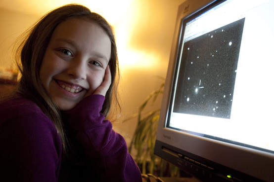 Ten-year-old Amateur Astronomer Discovers a Supernova
