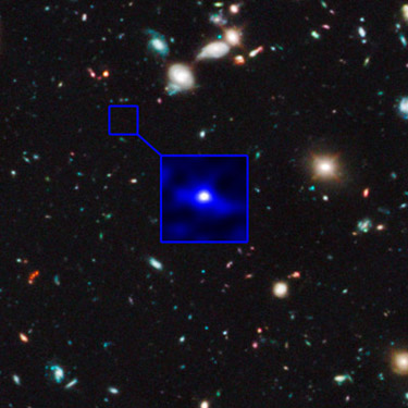 UCSC Astronomers Push the Limits of Hubble's Capabilities - Find Most Distant Galaxy to Date