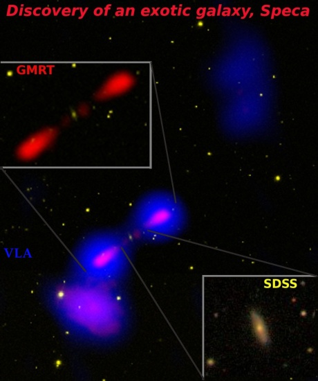 Exotic Galaxy Reveals Tantalizing Tale