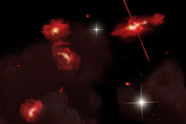 Strange New "Species" of Ultra-Red Galaxies Discovered