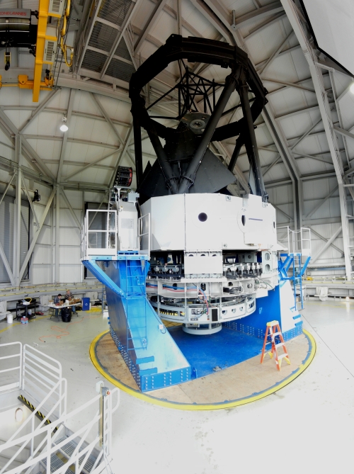 The Discovery Channel Telescope Sees First Light