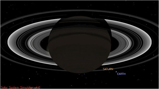 Smile and Wave -- Cassini to Take Photo of Earth From Saturn on July 19th