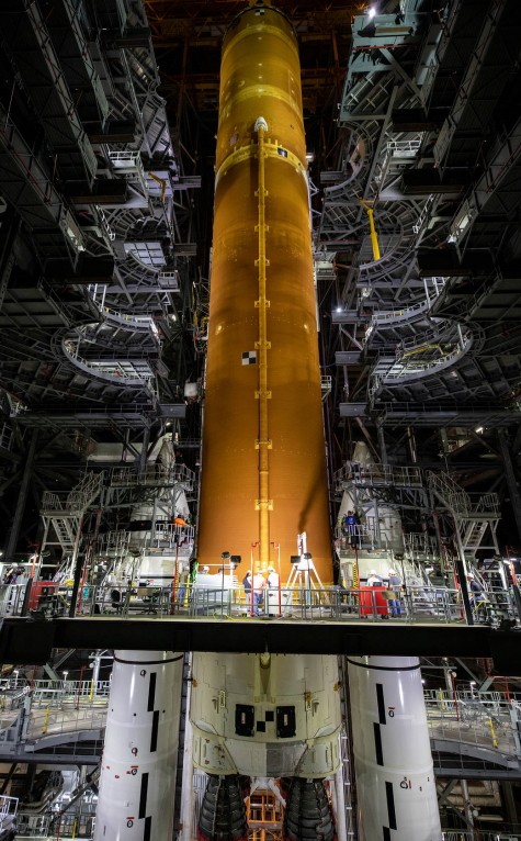It’s Finally Here! -- Assembly of NASA’s First SLS (Saturn V on Steroids) Begins at Kennedy Space Center