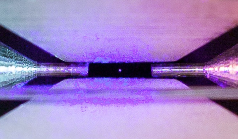 There You Are -- Photo of a Single Strontium Atom
