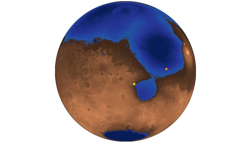 Ancient Beach Sediments Found on Mars Support the Idea That Oceans Once Covered the Planet