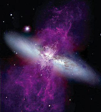 U of Iowa Astronomers Find a Star Orbiting a Black Hole in M82