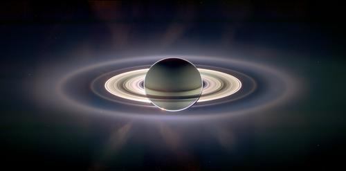 Cassini's Backlit Photo of Saturn Uncovers Never-Before-Seen Rings