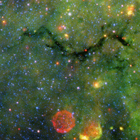 Snake on a Galactic Plane!