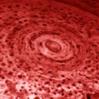 Cassini Looks into the Eye of a Monster Storm on Saturn