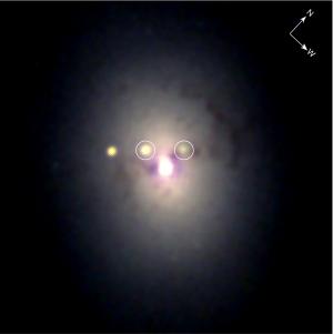 Astronomers Detect Two Supernovas in One Galaxy