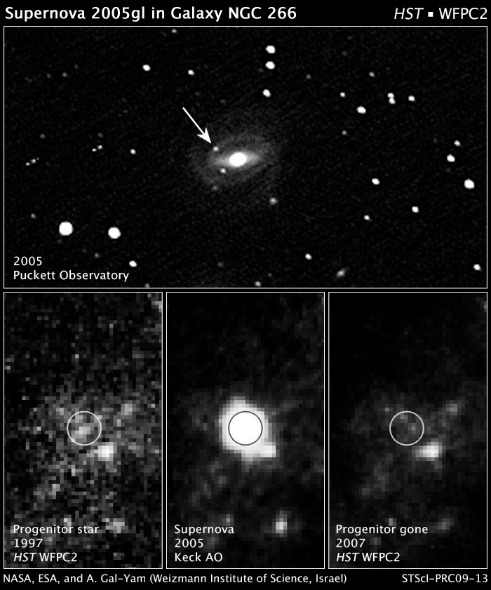 Hubble Captures Image of a Star Eight Years Before it Exploded as a Supernova