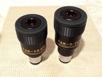 Takahashi 5.7mm & 10mm UWA by Daniel Mounsey