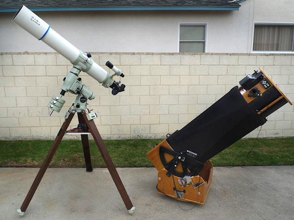 telescope difference between reflector and refractor