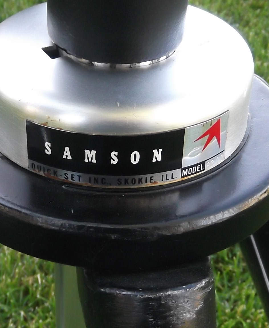Samson Quick Set tripod with head fitted for bino mt Astromart
