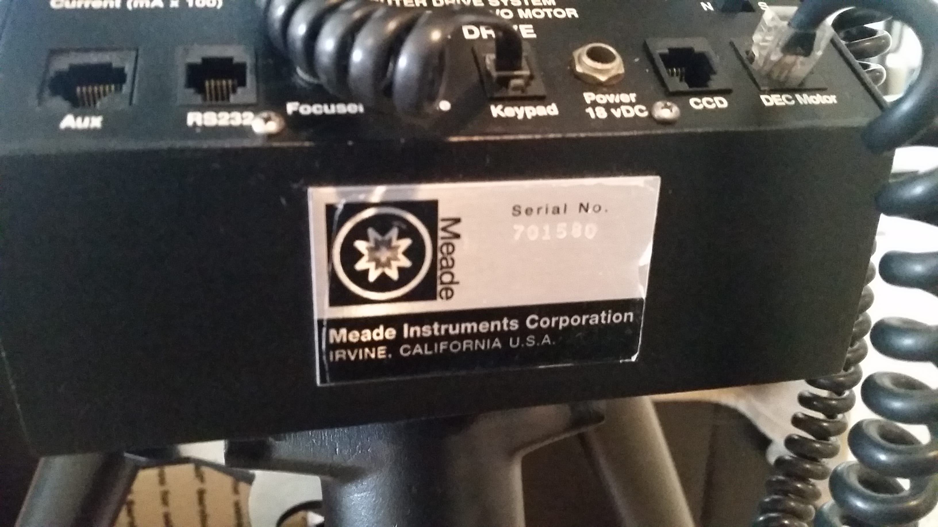 Meade LX200 "Classic" 7" Maksutov Cassegrain Astromart