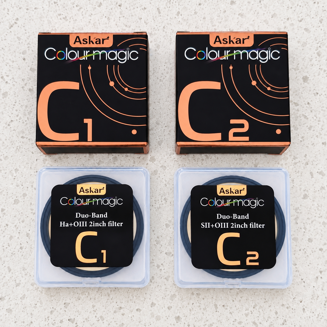 Magic 2 Colors Askar Color Magic C2 Duo-band S-II & O-III Imaging Filter - 2