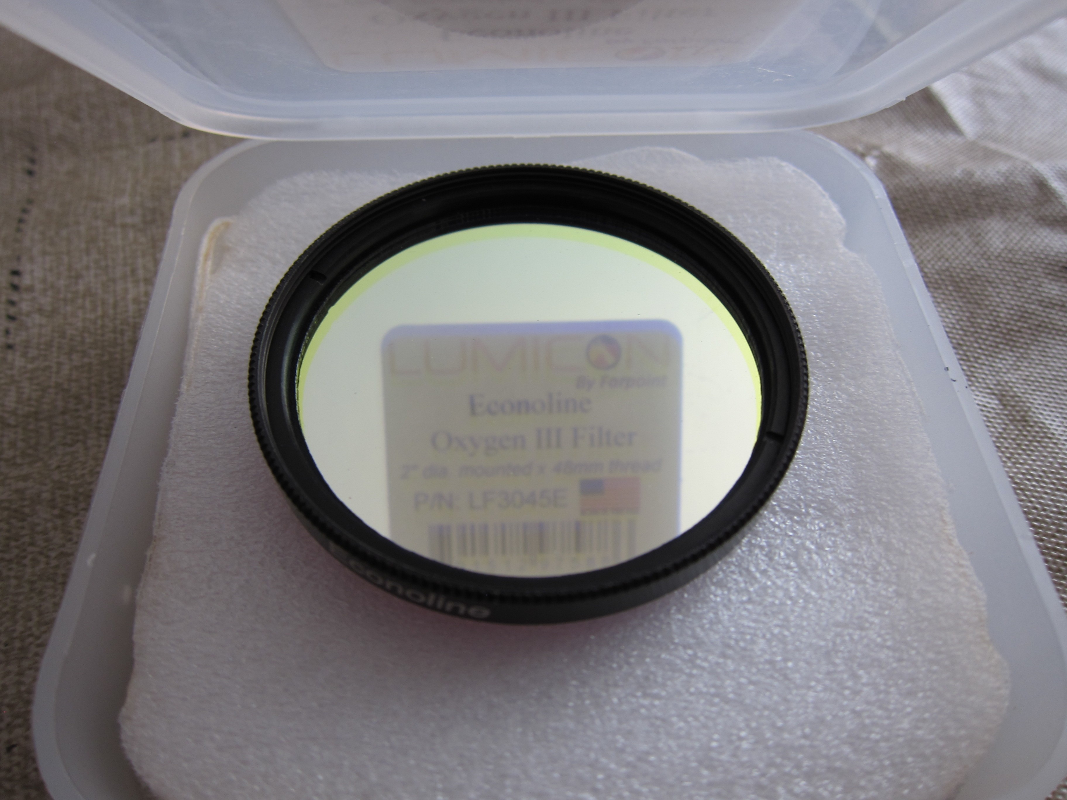 LUMICON OIII Econoline 2" Filter . PENDING Astromart