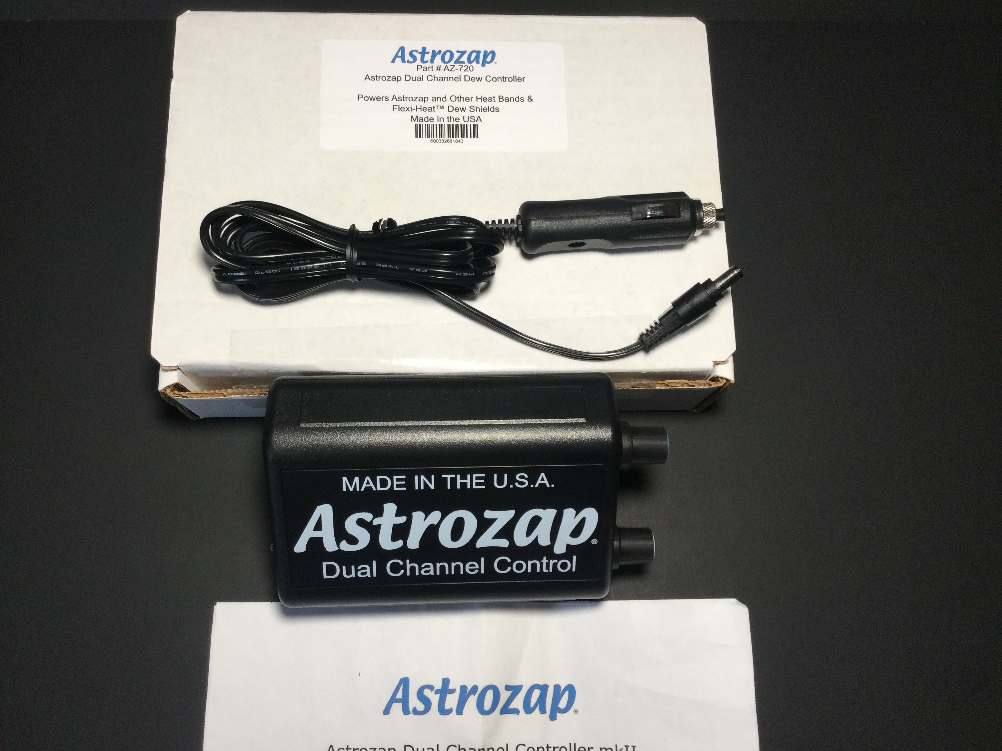 Astrozap Dual Channel Dew Controller AZ720 Astromart
