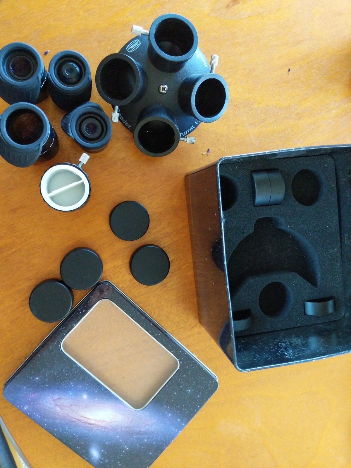 Baader 1.25" Classic QEyepiece Set QTurret Eyepiece Revolver