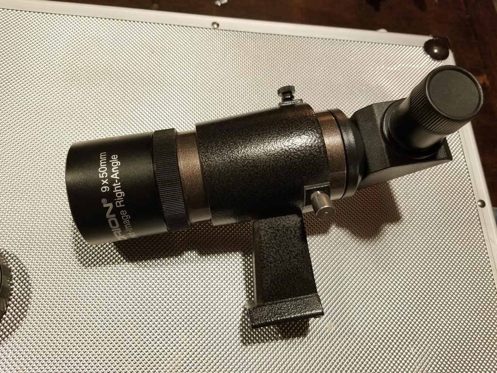 Orion 9x50 RACI Finderscope with mount Astromart
