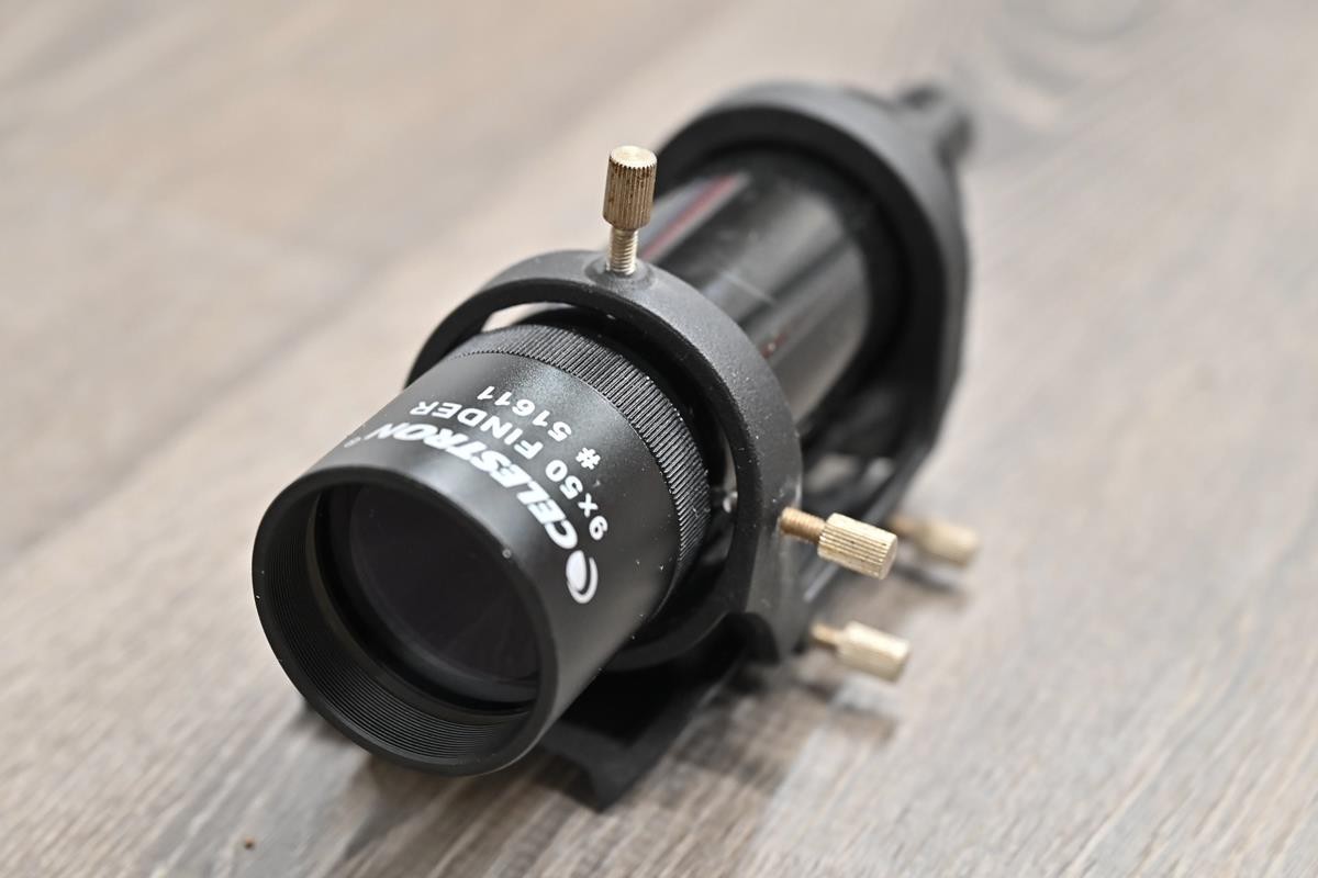 Celestron 9x50 finderscope with mount 51611 Astromart