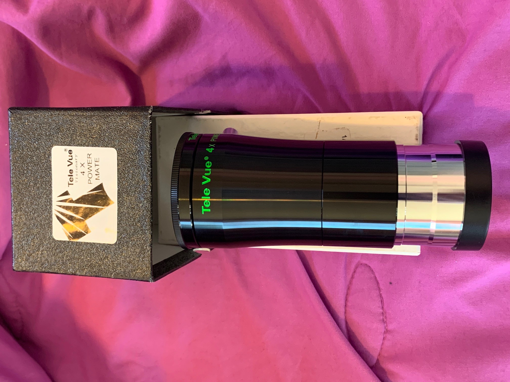 SOLD, thank you Peter *** Baader/Zeiss 2X Barlow (NIB) 388 / TeleVue