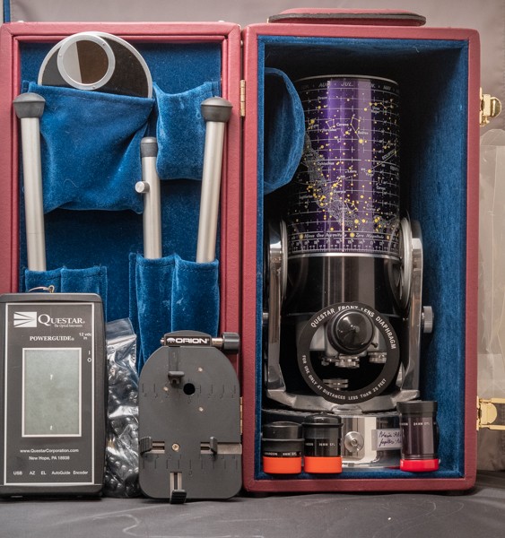 3.5" Questar Duplex, PG 3 & photo accessories. Final price reduction