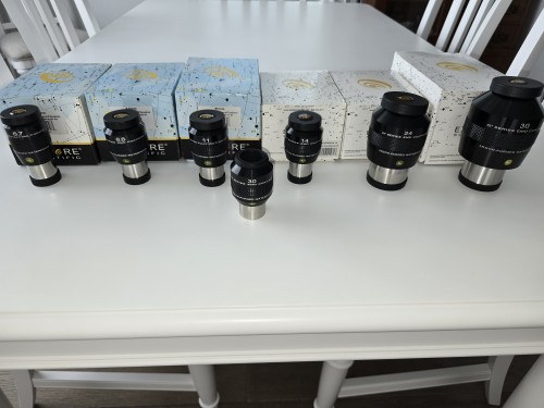 Like-New Set of Explore Scientific 82 Degree Waterproof Series