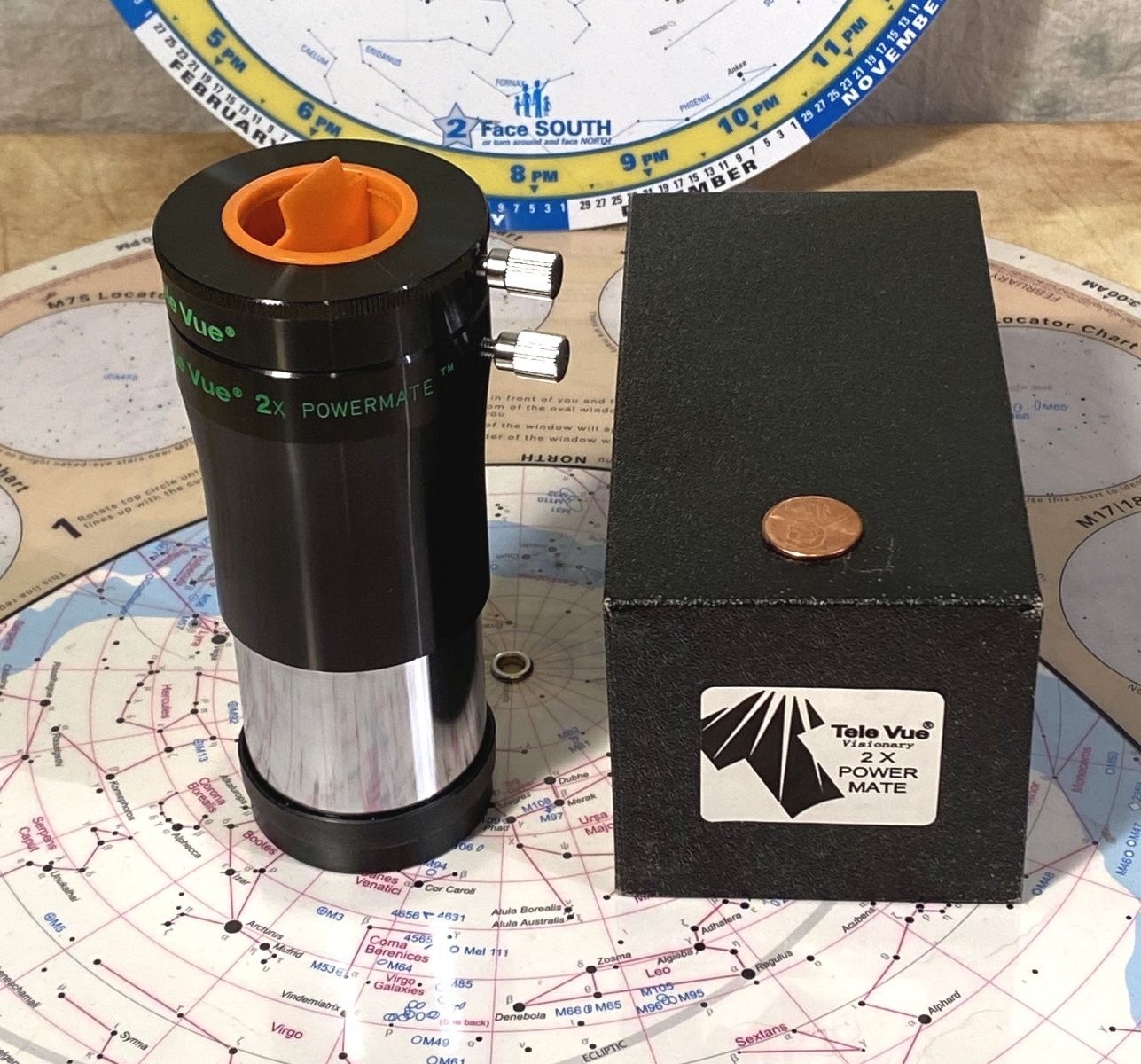 TeleVue 2X 2” Powermate Barlow Mint in Box Astromart