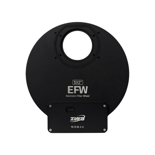 ZWO 5 Position Electronic Filter Wheel for 2" Filters (2025)