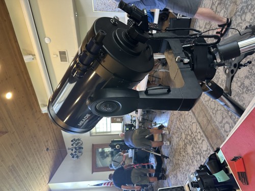 14” Meade LX-200 gps with field tripod and accessories