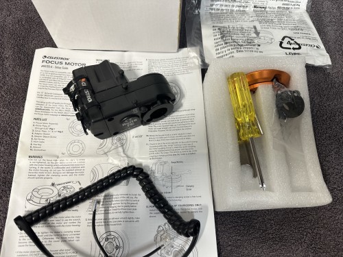 Electronic Focus Motor - Like New in box - Free Shipping