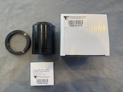 TS-Optics RC 1.0x Flattener for Ritchey Chretien