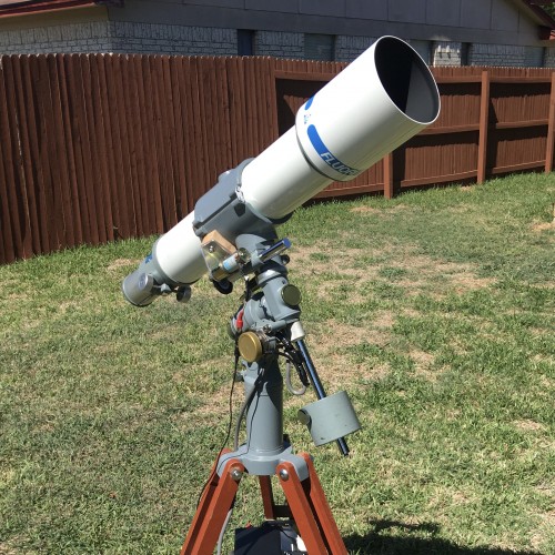 Takahashi FC-100 with Equatorial Mount