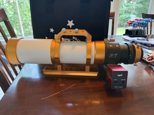 William Optics GT71 with ZWO EAF