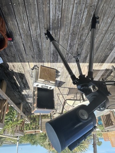 Vintage Meade 2080 LX 8" Schmidt-Cassegrain — Complete Classic Tracking Package w/ Tripod, Cases & Eyepieces
